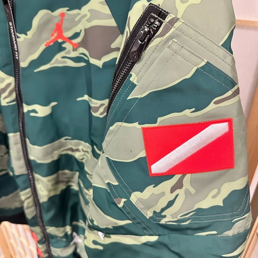 NWT Nike Air Jordan City Of Flight Printing Jacket Camo Sz XXL